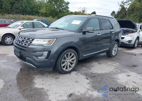 2016 Ford Explorer Limited from USA, damaged, VIN 1FM5K8FHXGGC44652